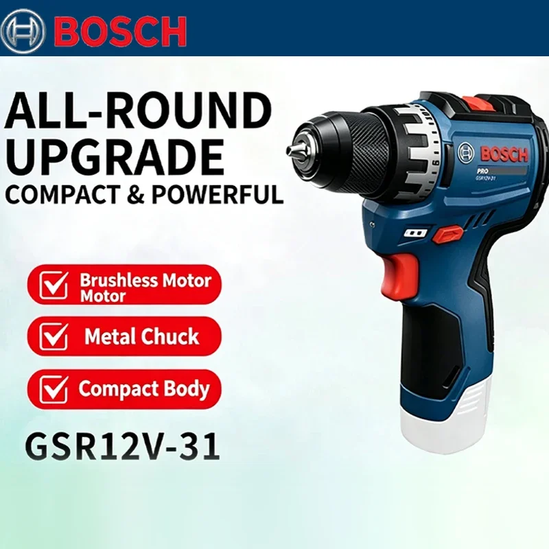 Bosch GSR 12V-31 Brushless Ele - đánh giá và giá Torque Wrench