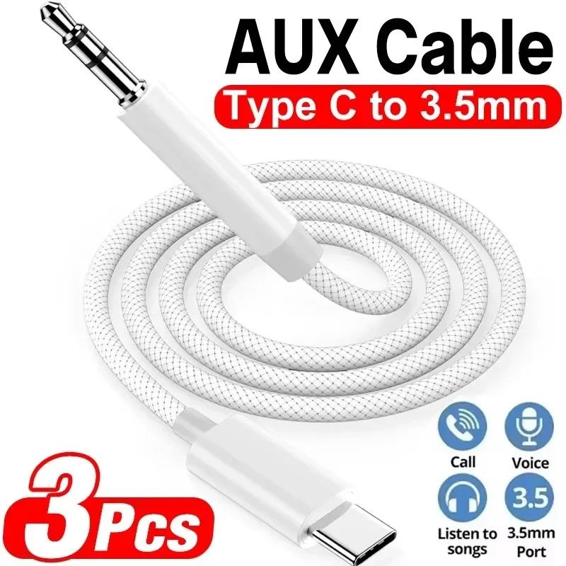 USB C to 3.5mm Male AUX Audio  - đánh giá và giá Car Jack