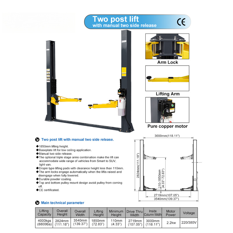 MOLISPEED  4 Ton Strong Capili - đánh giá và giá Car Lift