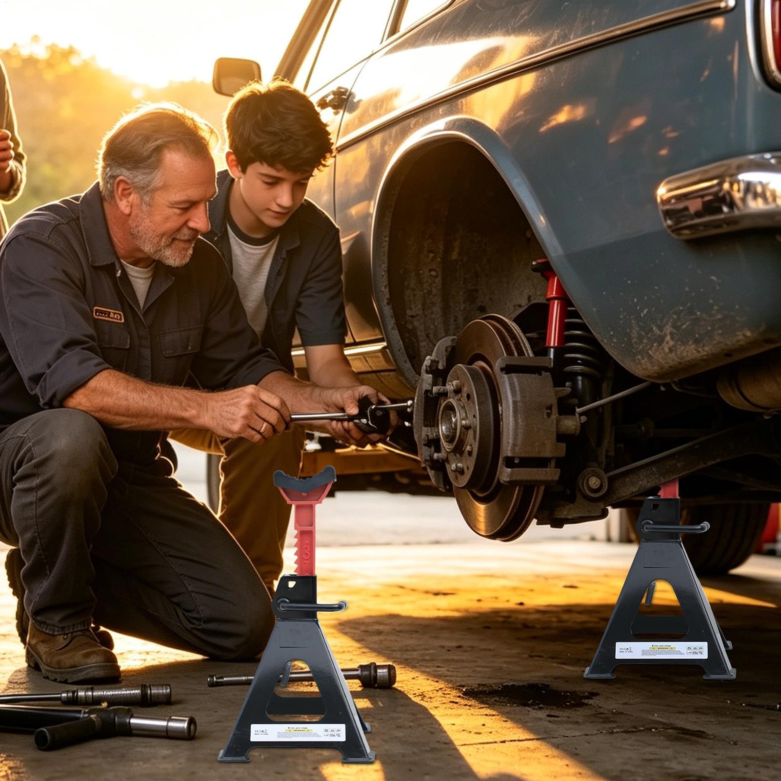 Truck Jack Stands 3 Ton/ 6 Ton - đánh giá và giá Car Jack